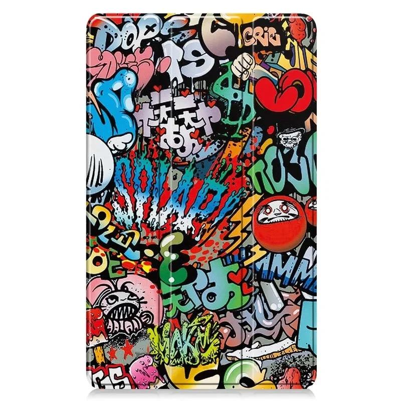 Cute Fashion Flip Case for Samsung Galaxy Tab A9+ SM-X216 X210 X218 PU Leather Shockproof Cover TabA9+ 11" Stand Casing Holder