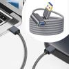 Портативный USB-удлинитель, штекер-розетка, прочный кабель для передачи данных