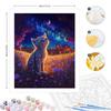 RUOPOTY Frame Diy Painting By Numbers For Adults Cat Animals Picture With Numbers Starter Kits Easy Paint Diy Gift For Home Decors