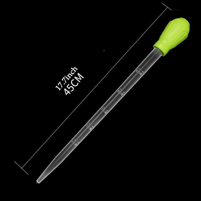 Удлиненные пипетки для аквариума, сифон, пылесос, простой инструмент для чистки аквариума, сменщик воды 28 см, 45 см, 30 мл, 50 м