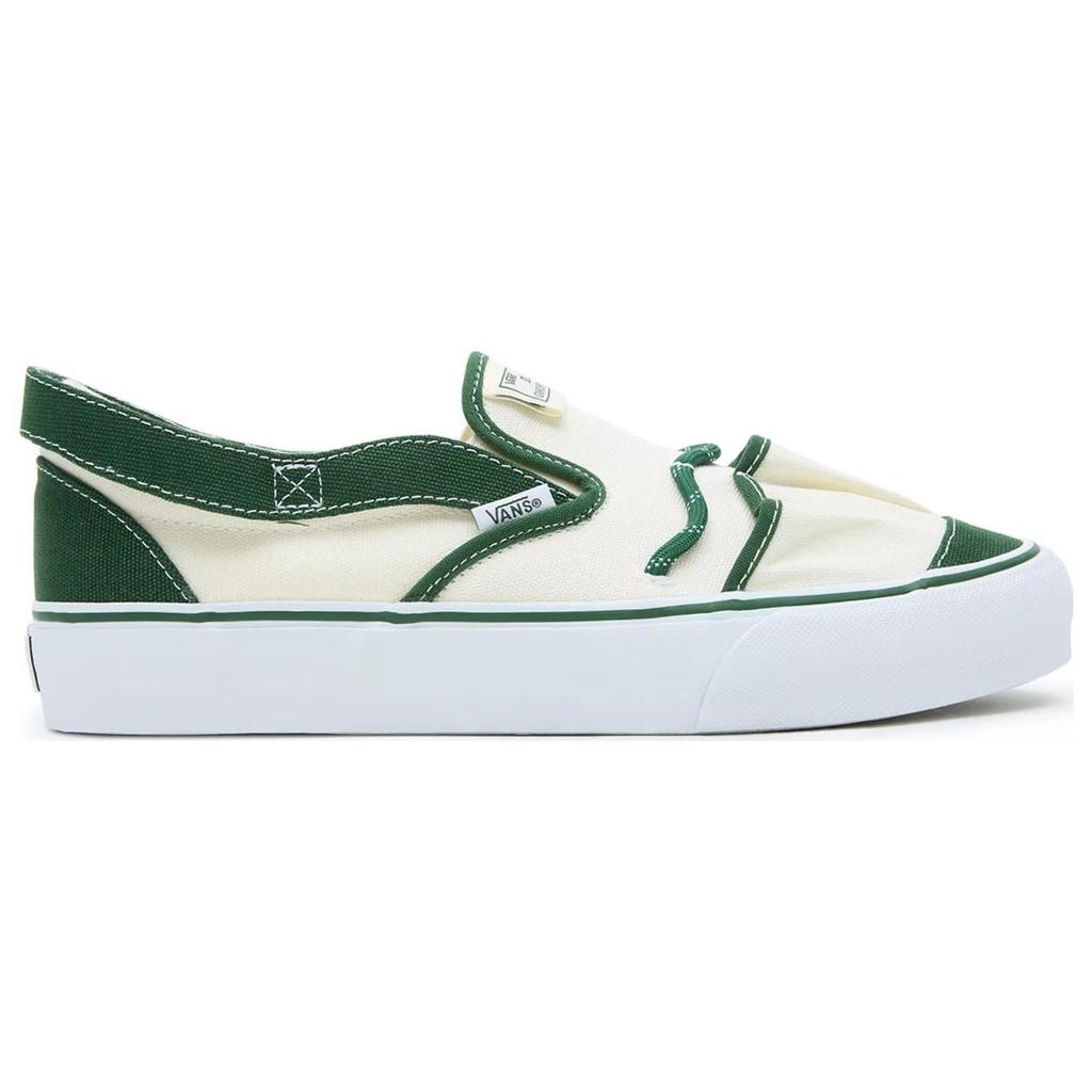 Nicole McLaughlin x Vans Slip-On VP VR3 LX Садовая сумка-тоут - Белые Унисекс Кроссовки Зеленые VN0009VYWGR