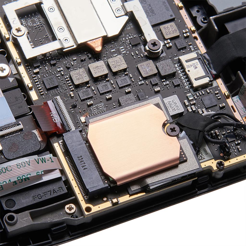 Теплопроводность пластины охладителя пластины радиатора охлаждения медный лист прокладка игровые аксессуары для Steam Deck 2230 SN740