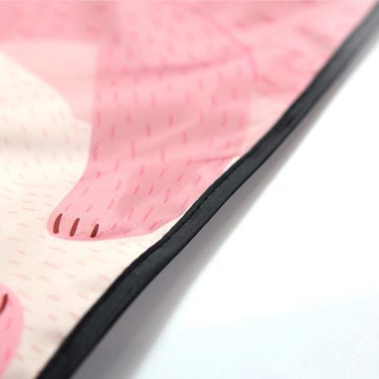 Прекрасный мультяшный принт автомобиля на заднее боковое окно, магнитная солнцезащитная шторка, солнцезащитный козырек