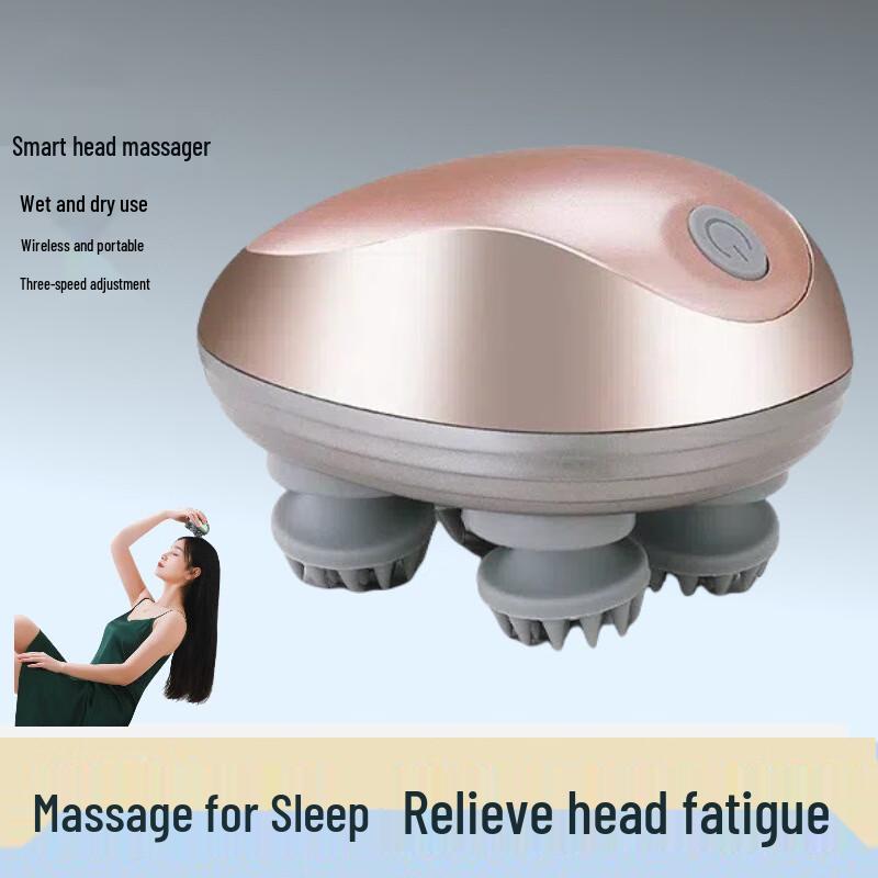 Jiupin GX-608 Smart Mini Electric Scalp Massager CN plug (adapter included)