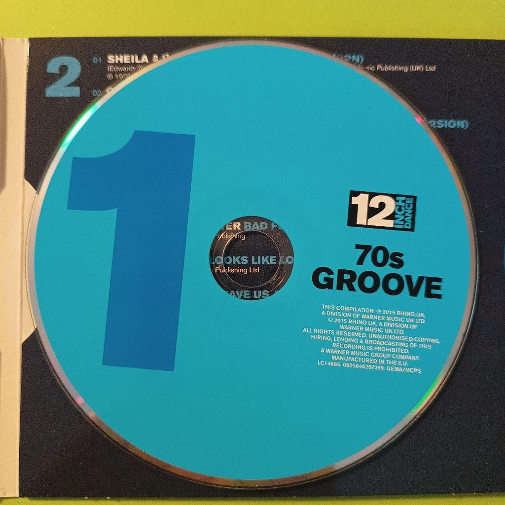 [USED] The Collection: 12" Dance 70s Groove 3CD