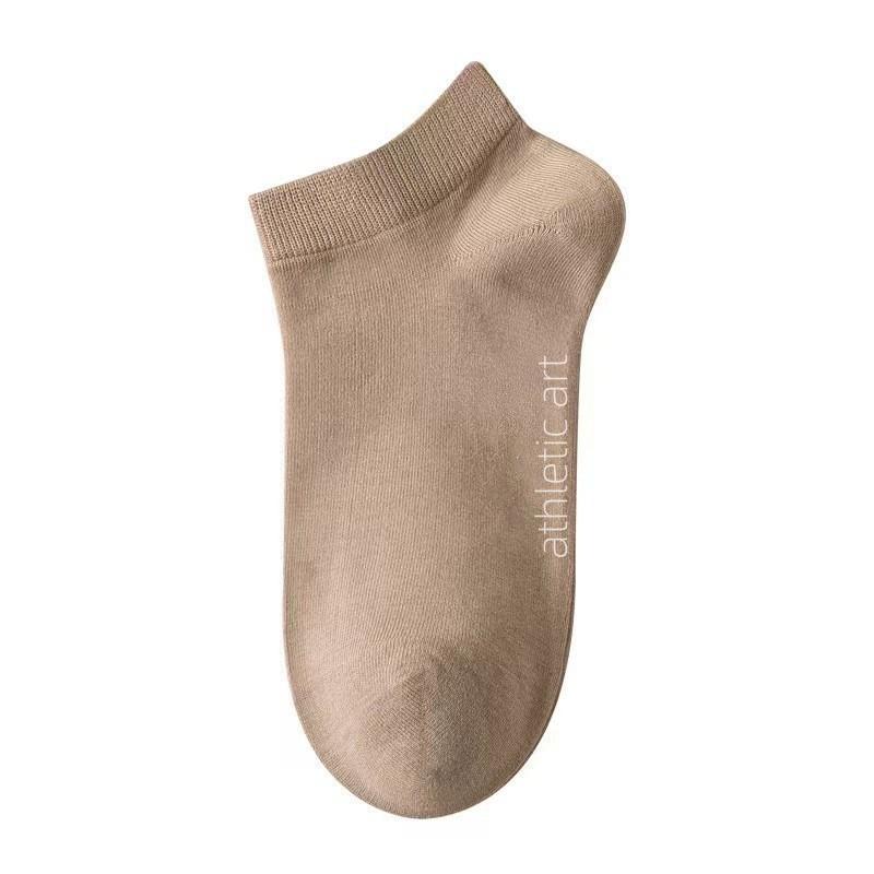 Мужские летние нескользящие дышащие носки-лодочки