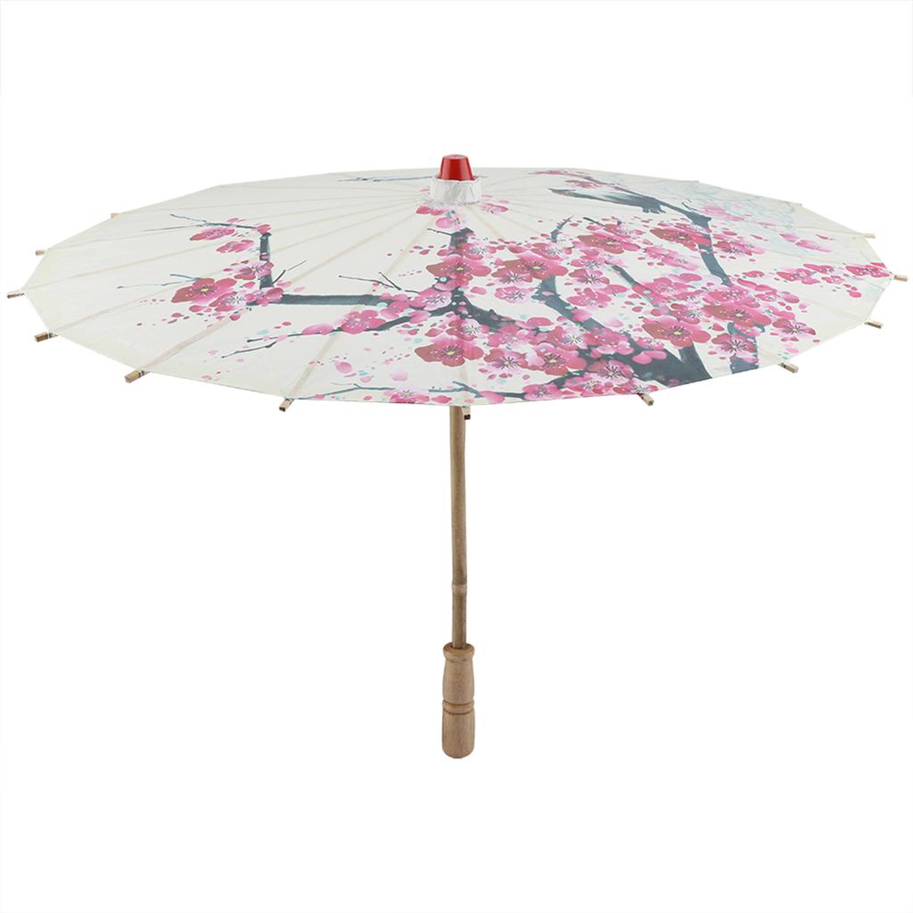 Small Size Handmade Oiled Paper Umbrella Chinese Art Classical Dance Umbrella Plum Blossom