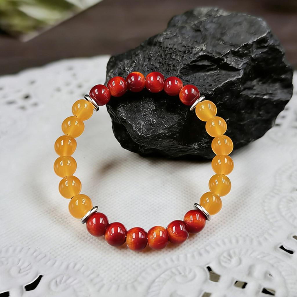 Браслет из бусин, Винтажный многоцветный картонный браслет с застежкой-лобстером, Ювелирное изделие