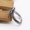 Domineering Personality Dragon Ring, Male And Female Couples Hipster Jewelry, Open Index Finger Ring, Retro Imitation Thai Silver Ring Jewelry
