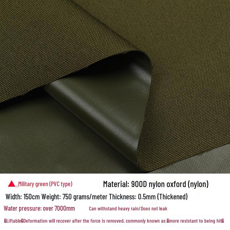 Водонепроницаемая ткань Оксфорд 900D из нейлона для уличных палаток - Влагостойкая и дождестойкая