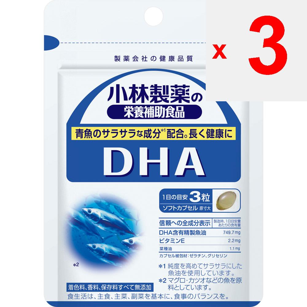 KOBAYASHI Pharmaceutical Kobayashi Pharmaceutical Nutritional Supplements Пищевая добавка DHA 90T улучшение кровотока Lifestyle Improveme