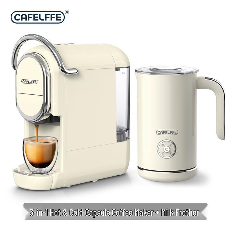 CAFELFFE Portable Espresso Machine: Automatic, Compact, for Home and Office Use