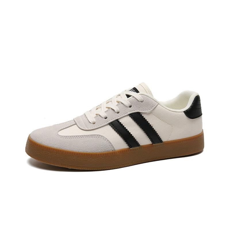 Мужская обувь модные летние дышащие парусиновые туфли мужские корейская версия кеды универсальные немецкие тренировочные белые туфли