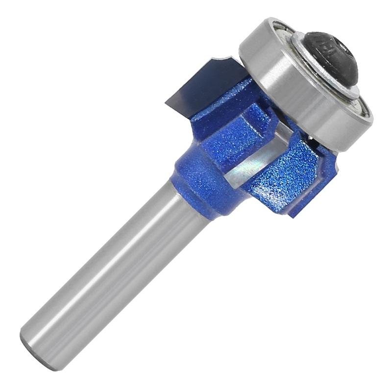 1/3 шт., 8 мм хвостовик, деревообрабатывающий фреза R1 мм R2 мм R3 мм, обрезной нож, триммер для кромок, 4 зубца, фреза по дереву