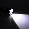 Black LED Torch Telescopic Zoom COB Light Lamp Portable Zoomable Flashlight  Camping