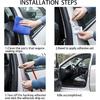 Car Door Seal Strip, 52.49Ft Rubber Double Layer Self Adhesive Automotive Weather Stripping For Windows Hood Trunk, Soundproofing Vehicle Sealing