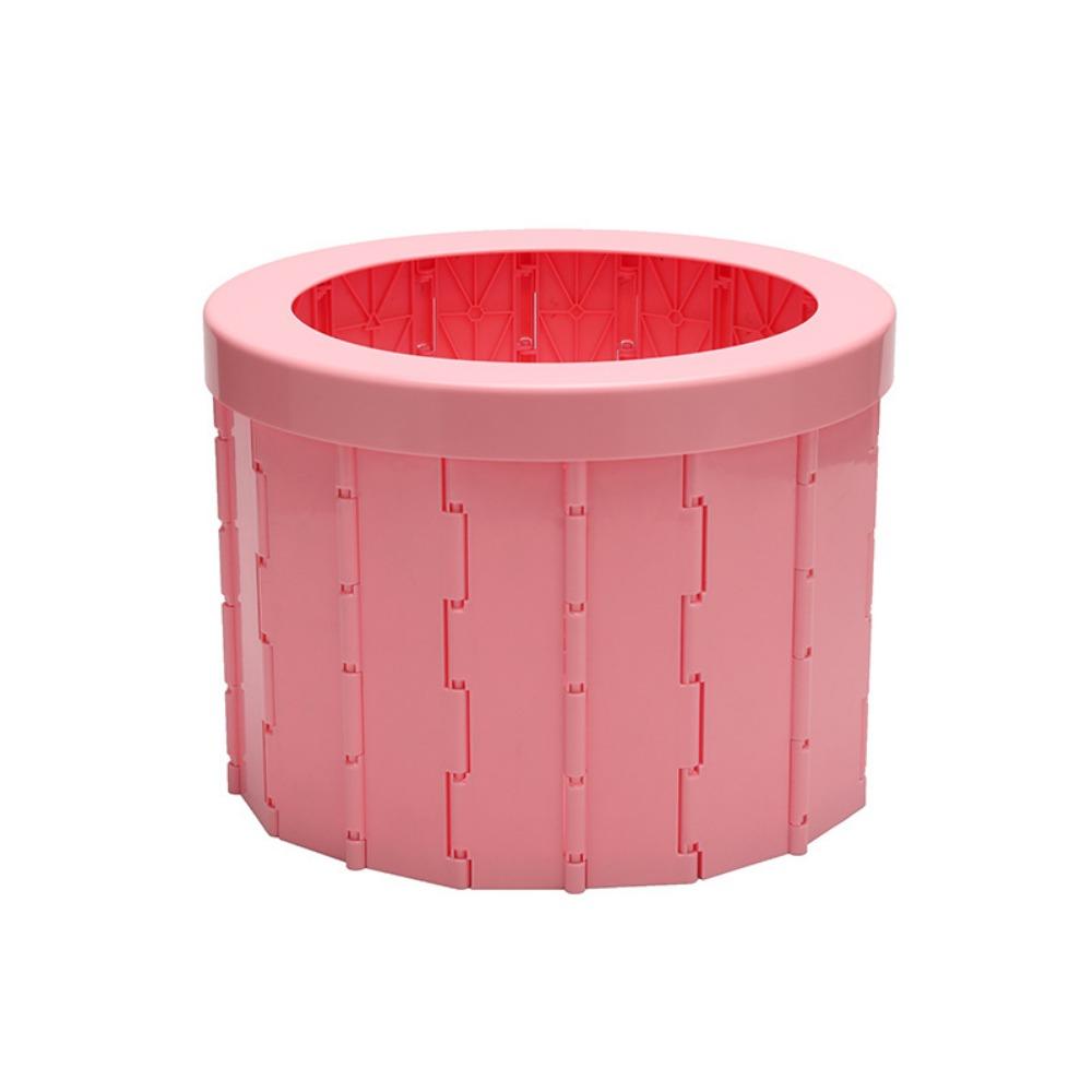 Водонепроницаемый портативный горшок с сумкой для хранения, автомобильная мусорка, складной туалет для улицы для взрослых