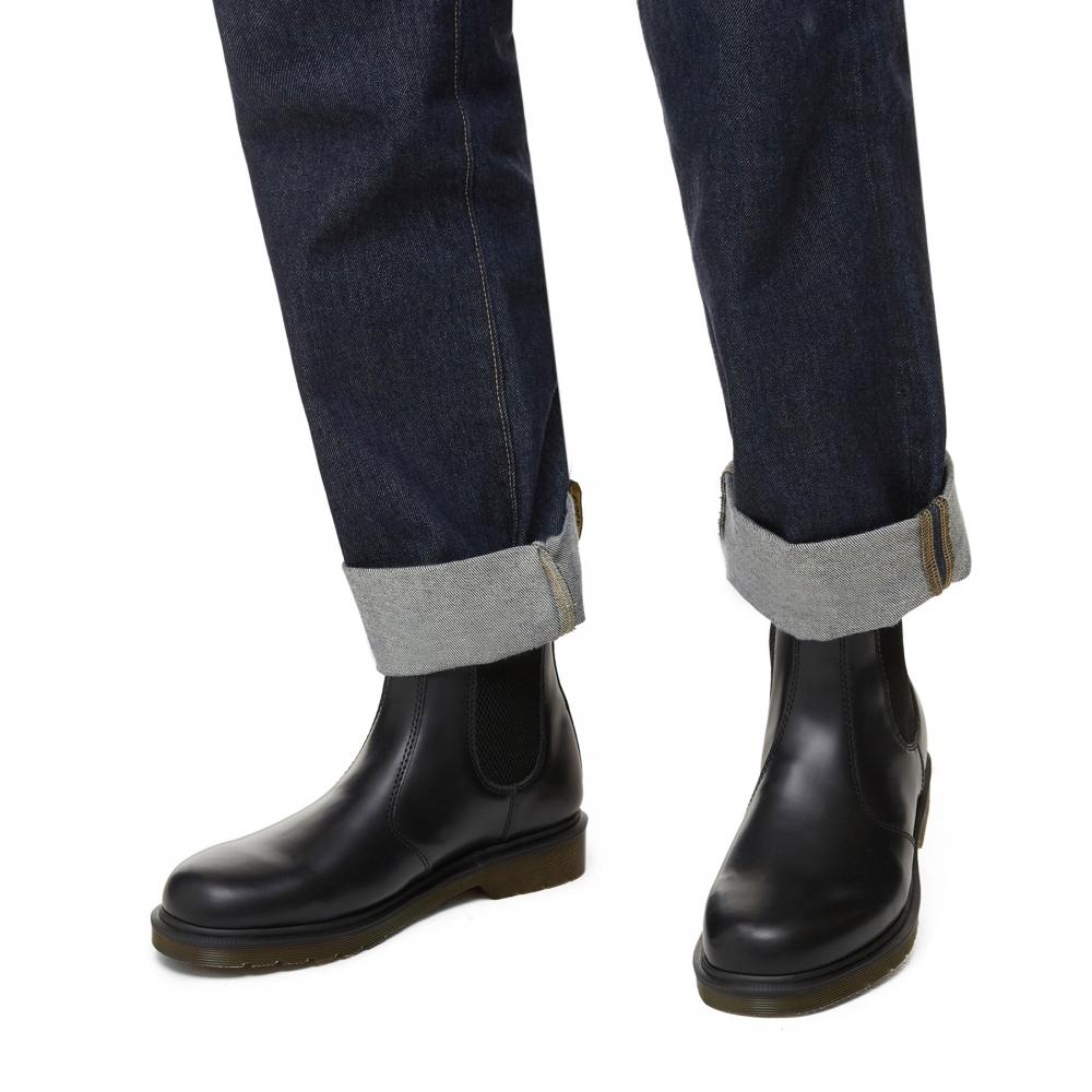 Ботинки Челси Dr.martens 2976, гладкие, черные 11853001