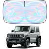 Для Suzuki Jimny JB04 Series JB64 JB74 Передний солнцезащитный экран на лобовое стекло Защита от солнечных ожогов Затемнение УФ-защита Защита от тепла В комплекте сумка для хранения [Новый 2025, Специально для автомобиля]