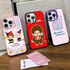Милый M-Monchhichis-a Чехол для телефона для iPhone 17 16 15 14 11 12 13 Pro Max Plus Pro Цветной Серебристый Чехол
