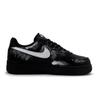 Nike Air Force 1 Night Legend Black Pu Low top Skateboard Shoes Unisex Absolute Black FZ0627-010(Team1925-)