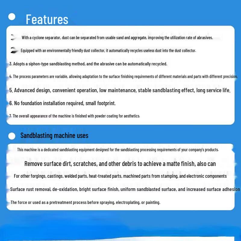 Jundelun 1010 Precision Manual Sandblaster CN plug (adapter included)