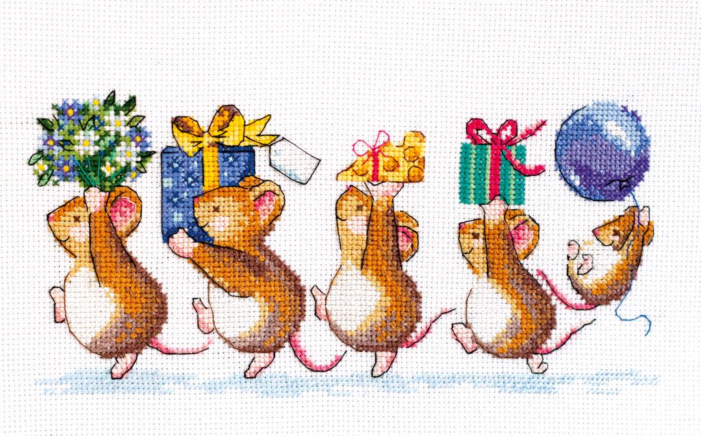Cross Stitch Kit Abris Art Winter's Tale