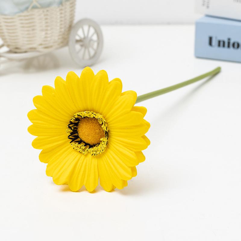 Моделирование подсолнуха, африканская ромашка, свадебные украшения для домашней вечеринки, реквизит для фотографий