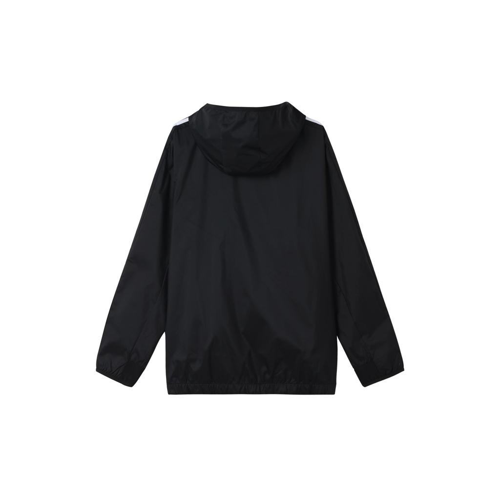 Adidas Беговая тренировочная куртка с капюшоном, мужская верхняя одежда, черная GQ0622