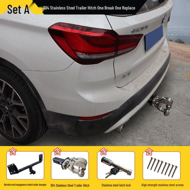 Усиленная фаркопная система для BMW X-Series (X5, X6, X1, X3, X4) и буксировочный кронштейн Rogue