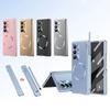 Для Samsung Galaxy Z Fold 7 6 8 Чехол Magsafe с защитой шарнира Магнитная крышка со стилусом Touch Pen Stylus S Pen и защитной пленкой для экрана