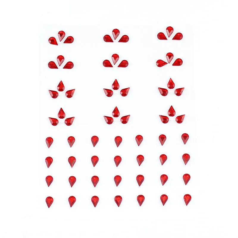 Алмазная кристаллическая татуировка-наклейка, блестящая подводка для глаз, макияж для бровей, лицо, глаза, алмазные татуировки, рок-горный хрусталь, 3D наклейки-подводка для глаз