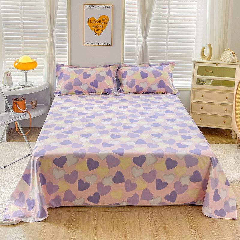 Комплект простыней из 4 предметов «Галактика», хлопковая простыня с изображением созвездия, простыня на резинке с изображением небесного космоса, звездного неба и астрологии, темно-синяя, двойная