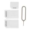 Адаптер-конвертер 3 в 1 NanoSIM-карта в Micro SIM-карту и стандартную SIM-карту