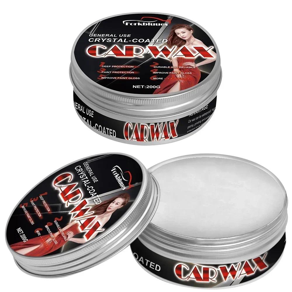 Натуральный бразильский карнаубский воск Краска Полироль для красоты и Удаление пятен Защита от царапин Автомобильный воск Покрытие Твердый автомобильный воск