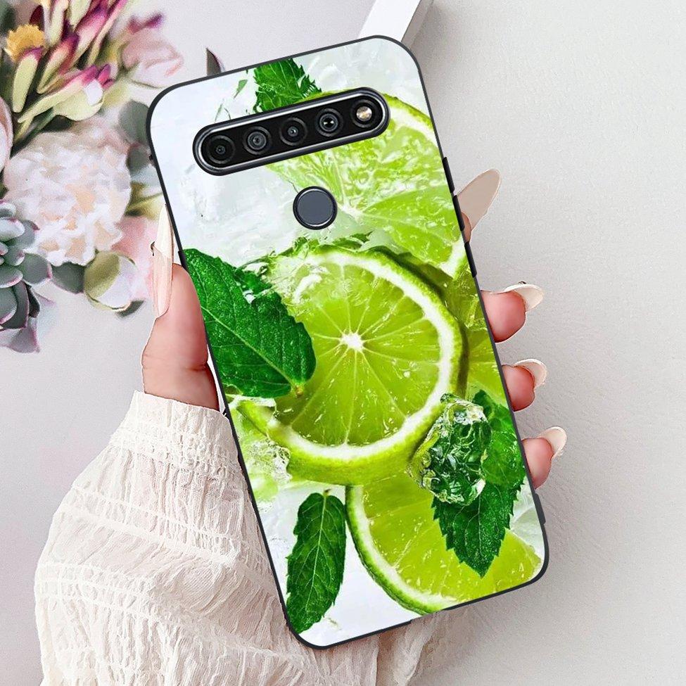 2020 For LG K41S LM-K410 Cover For LG K51S Case LM-K510 Luxury Butterfly Love Cute Cat Cool Handsome Lion Painted Black Silicone