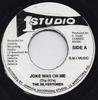 7inch Record SILVERTONES  Joke Was On Me  Version Of Joke NONE STUDIO ONE 1993 Jamaica Reggae Ska  Dub Used