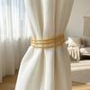 Curtain Buckle, Elastic Metal Coil Structure, Anti-Oxidation Polished Surface Curtain Tieback, Easy Fixing And Removal Curtain Clips