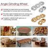 5 шт./компл. угловой шлифовальный круг с отверстием 22 мм, вращающийся диск, шлифовальный инструмент для резьбы по дереву, шлифовальный полировальный круг, абразивные диски