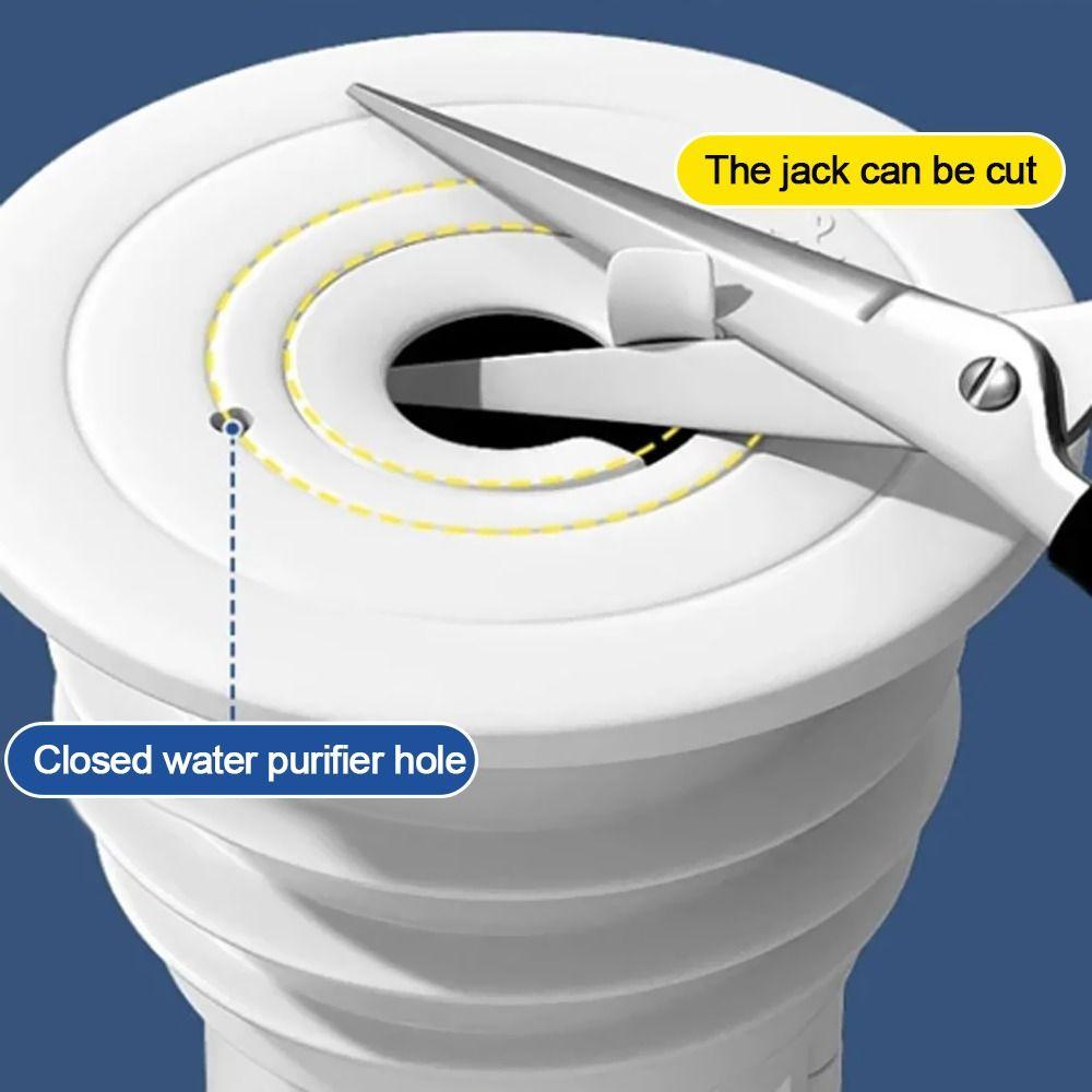 Силиконовый сифон для слива 2 цвета, заглушка для герметизации канализационной трубы, переносные сливы, аксессуары для ванной комнаты