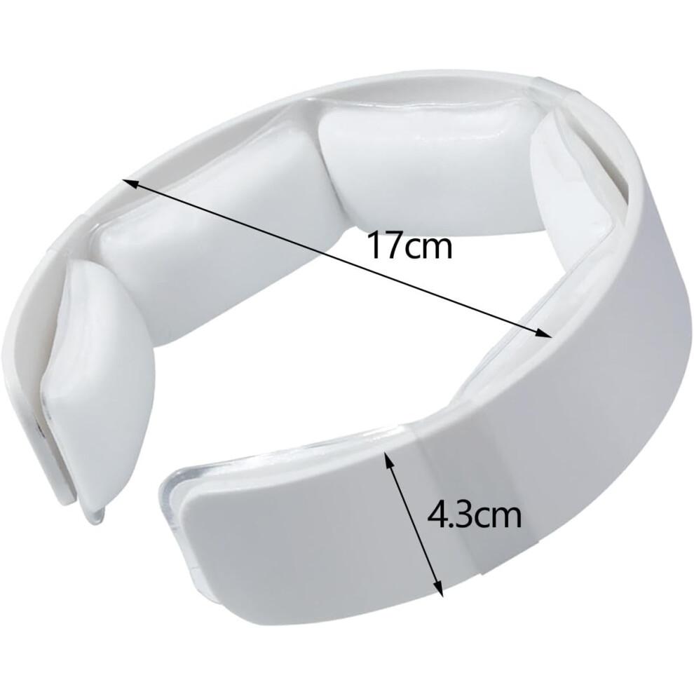 Neck Cooling Tube Unisex Neck Wrap 17x4.3x3 Cm White For Indoor Workouts