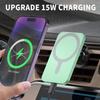 Магнитное беспроводное автомобильное зарядное устройство для телефонов Apple: Автомобильный держатель с быстрой зарядкой