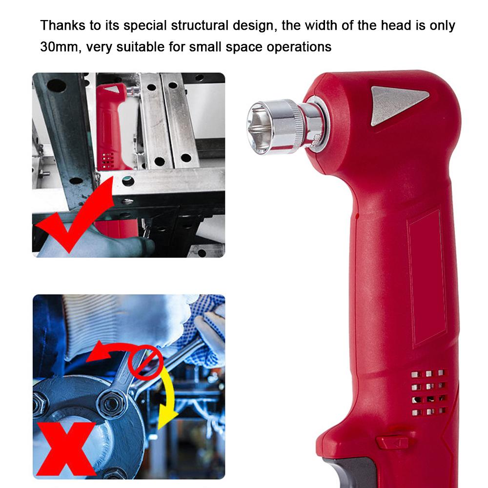 Бытовой ударный гайковерт Многофункциональная отвертка Бесступенчатая регулировка скорости Переключаемая регулировка Большая