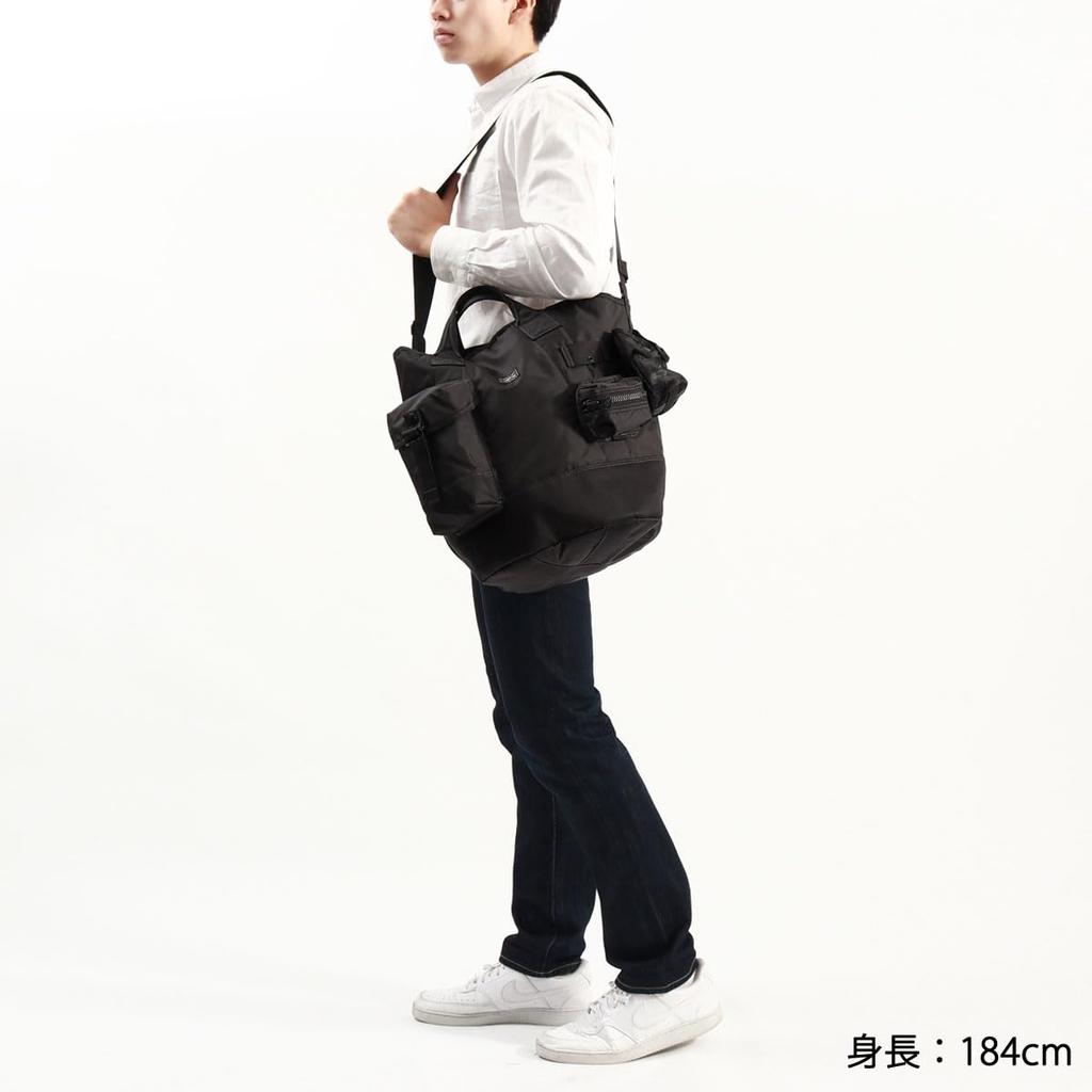 Все 2WAY BUCKET TOTE с МЕШКАМИ Сумка-тоут черная [Porter] 502-05959