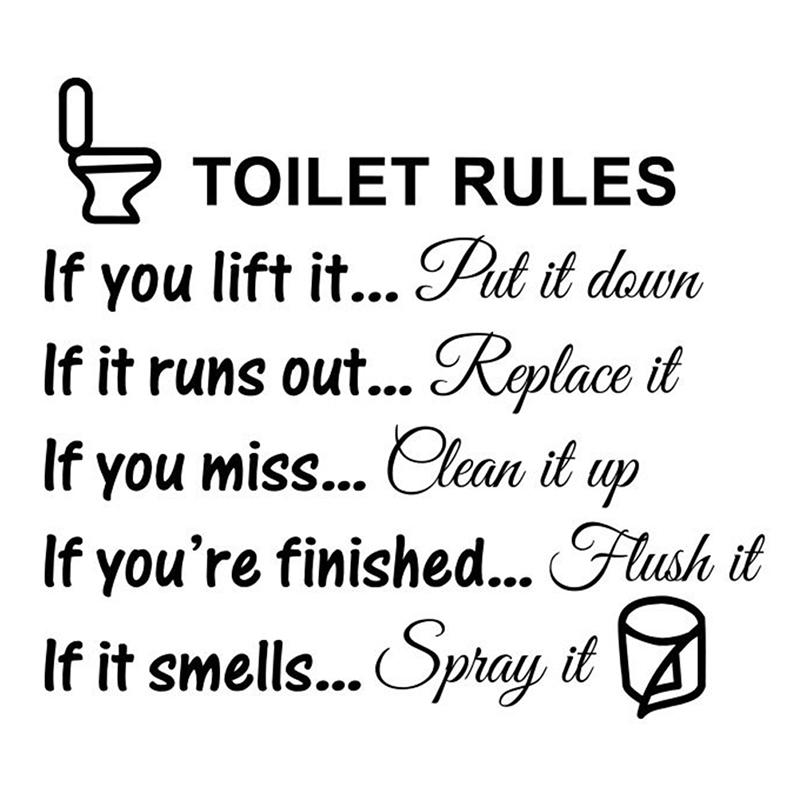 Creative English Proverbs Wall Sticker Black Sticker