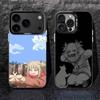 Чехол для телефона Аниме Тога Химико Для iPhone 17,16,15,14,13,12,11,Pro,XS,Max,Plus,Mini,SE4,E Черный Матовый Ударопрочный Чехол