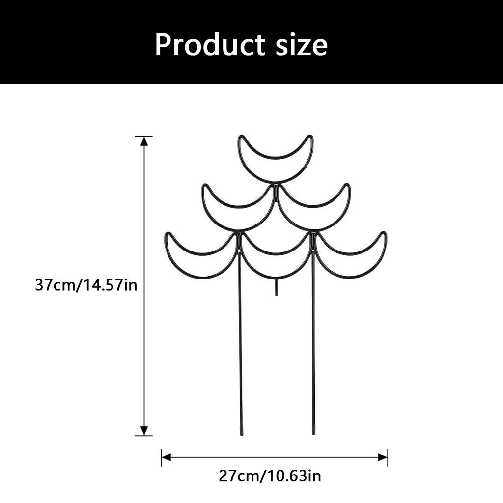Metal Indoor Plant Trellis for Climbing Plant Small Garden Trellis for Potted Plant Outdoor Flower Plant Support