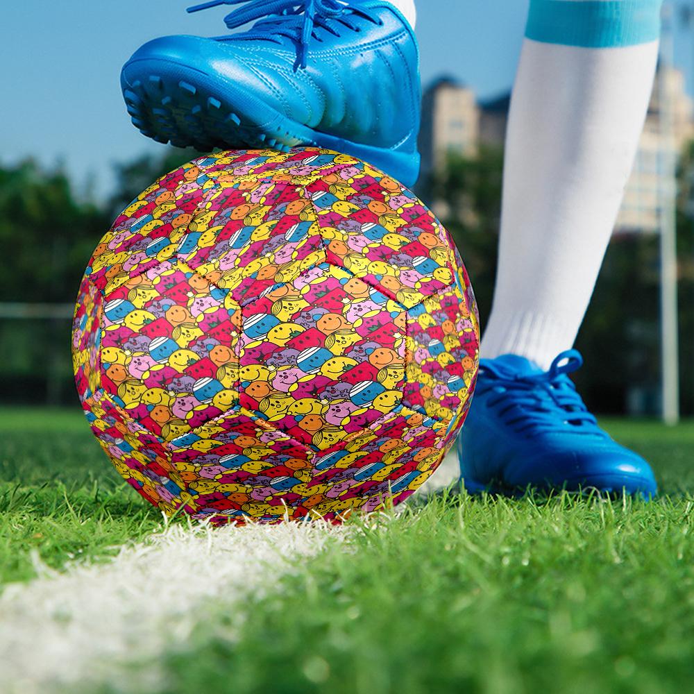 Rider Speeding Yama-ha Neon Light Size 5 Soccer Ball,Indoor/Outdoor Suitable for Training Matches Tournaments Practice Games Perfect Gift for Fan