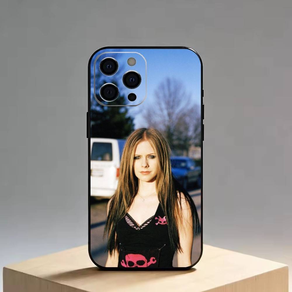 A-A-Avril Чехол для телефона Силиконовый Мягкий Для IPhone 17 16 15 14 13 12 11 X XR Plus Pro Max Plus