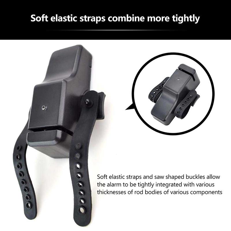 1 шт. Карповая рыболовная снасть Электронный мини рыболовный цифровой сигнализатор поклевки Рыболовный индикатор Светодиодный рыболовный колокольчик Аксессуары для удочки